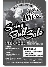 Medicine Hat Bull Sale