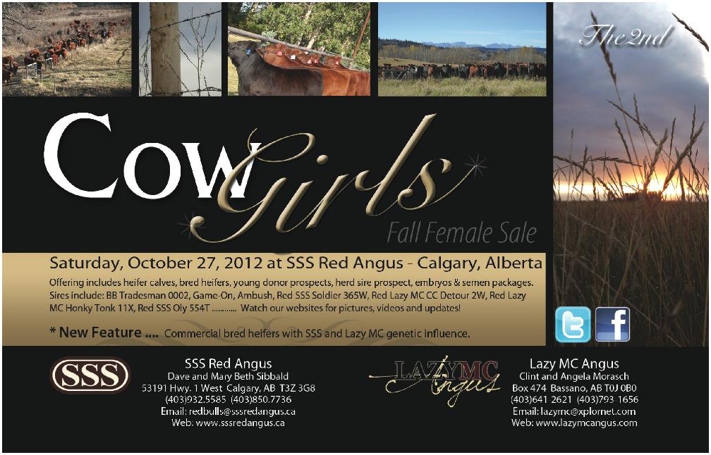 Cowgirls Fall Female Sale